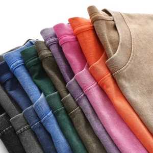 เสื้อยืดโอเวอร์ไซส์ผ้าเจอร์ซีย์คอตตอนสีพื้นแบบยูนิเซ็กซ์ ไซส์พลัส แฟชั่นฤดูร้อน ทรงหลวม ไหล่ตก มีกระเป๋า สัมผัสนุ่ม - Product Image 1