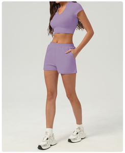 Shorts Deportivos para Mujer Talla Grande, Cintura Elástica, Transpirables y de Secado Rápido - Product Image 6