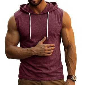 Fashion Men's Muscle Cut Tank <b>Top</b> Customized Gym Apparel High Quality Soft Cotton Blend Workout Vest Wholesale Price Tank <b>Tops</b> - Product Image 5