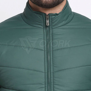 Veste matelassée pour homme, design personnalisé, créez votre propre logo, veste d'hiver légère et décontractée - Product Image 6