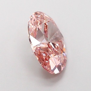 Diamant rose ovale de 1,81 carat, de couleur rose brunâtre intense, cultivé en laboratoire, CVD, clarté VVS2, excellente taille, diamant rose lâche éthique - Product Image 4