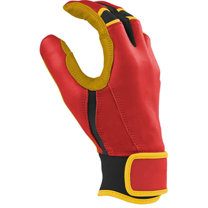 Guantes de Bateo de Béisbol de Cuero Personalizados, con Dorso de Cuero y Palma de Cuero Genuino, Guantes de Bateo de Softbol para Adultos, Venta al Por Mayor - Product Image 5