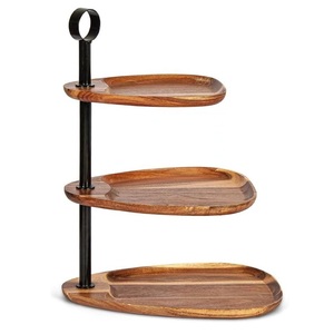Headway 3-Tier Cupcake Stand Fruit Plate Cakes for Wedding Home Birthday Tea Party Serving Platter - Product Image 1