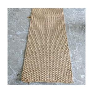 Tapis tressé en jonc de mer naturel, fait main, décoratif, pour la maison, la cuisine, la chambre, le salon, revêtement de sol - Product Image 1