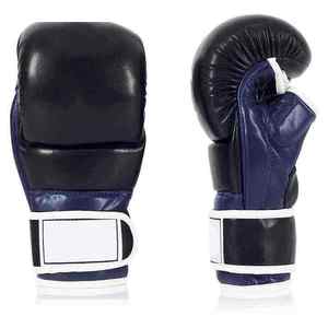 Guantes de Entrenamiento de MMA de Piel Sintética PU, Duraderos, Gruesos, de Alta Calidad, Personalizados OEM, de Medio Dedo, para Boxeo y Entrenamiento de Combate - Product Image 6