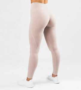 Leggings Deportivos de Cintura Media para Mujer, Diseño Moderno, Superventas, Sólidos, Súper Suaves, Elásticos, Control de Abdomen, Ecológicos - Product Image 3