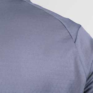 เสื้อโปโลคอปกซิป ¼ ซิป ผู้ชาย ราคาสมเหตุสมผล แฟชั่นลำลอง แขนยาว สีพื้น - Product Image 5
