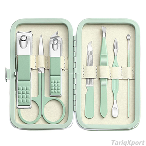 Professional High Quality Stainless Steel Manicure <b>Kit</b> 4 in 1 Portable <b>Nail</b> Care Set Case for Adult Customized Logo Reusable - Product Image 3