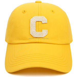 Gorra de Cuentas Hecha a Mano de Primera Calidad, Bordada Personalizada en Algodón, Estilo Europeo-Americano, Moda Urbana, Logotipo Deportivo, Unisex - Product Image 2