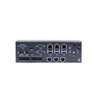 Mini PC Industrial con Windows 11, Computadora Integrada, 6 Puertos Ethernet, 2 Puertos COM, DIO, DC24V, Montaje en Pared, para Control de Movimiento y Fábrica Inteligente