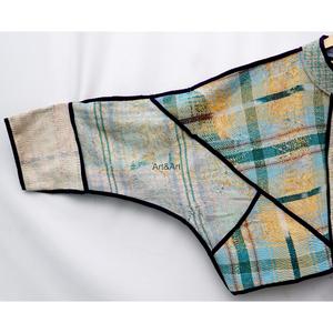 Nouvelle arrivée, veste en coton de qualité supérieure pour femmes, design Kantha, multicolores, broderie ethnique à la main, fermeture ouverte - Product Image 3