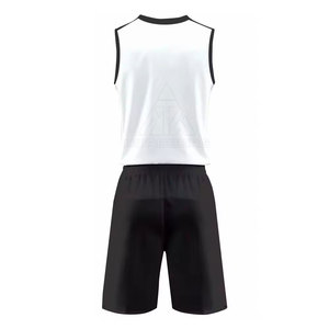 Vêtements de sport unisexes respirants en polyester 100% fabriqués au Pakistan, uniforme de basket-ball, taille personnalisée, sans manches, à bas prix - Product Image 3