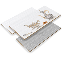 Carreaux muraux en céramique émaillée de couleur riche de qualité supérieure 300x600 mm pour la décoration intérieure de cuisine, salle de bain, spa, fabriqués en Inde
