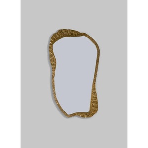 Espejo de Pared Metálico Moderno de Calidad Lujosa con Diseño de Marco Abstracto, Pieza de Arte Decorativa - Product Image 2