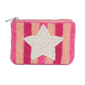 Monedero de Cuentas Hecho a Mano, Elegante y Compacto, con Bordado de Cuentas, Diseño Moderno - Product Image 1