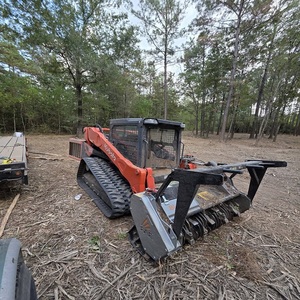 High Performance Kubota Diesel Skid Steer Loader <b>Mulcher</b> Crawler Loader Engineered for Fast Mulching Efficient Clearing Reliable - Product Image 5