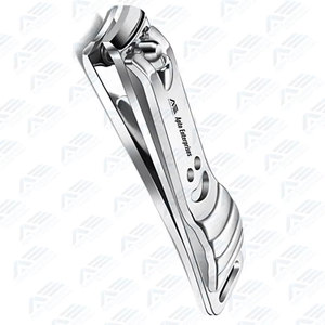 Cortauñas Grande con Lima de Uñas Integrada, Herramienta de Precisión Duradera para el Cuidado de las Uñas, Cortauñas Profesional de Acero al Carbono Plateado - Product Image 4