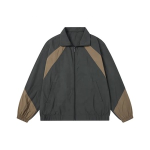 Veste coupe-vent pour homme personnalisée, respirante, légère, avec fermeture éclair, imperméable - Product Image 1