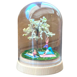 Figuras de Resina Hechas a Mano 2026-0124, Miniatura de Casa de Muñecas para Terrario, Paisaje de Corcho - Product Image 5