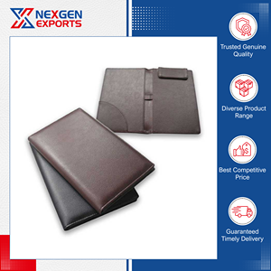 Carpeta de Presentación de Cuero PU Hecha a Mano de Alta Calidad Disponible en Grandes Cantidades, del Fabricante Líder en India, Nexgen - Product Image 2