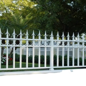 Linea Exports Inc. Vallas de Seguridad Personalizadas de Hierro y Aluminio de 6 pies de Altura, Resistentes a los Rayos UV, Fáciles de Montar, Residenciales - Product Image 1