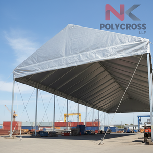 Bâche en HDPE de qualité export, haute résistance à la traction, double laminée, imperméable, pour le transport de marchandises et la logistique - Product Image 4