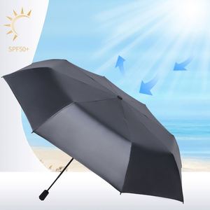 Parapluie compact pliable personnalisé à ouverture et fermeture automatiques, utilisation à une main, imperméable, pour les distributeurs mondiaux - Product Image 3