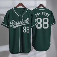 Maillot de baseball pour témoin d'honneur, personnalisé avec nom et numéro 25, impression par sublimation, manches courtes, unisexe, respirant, coupe-vent, anti-humidité, sport