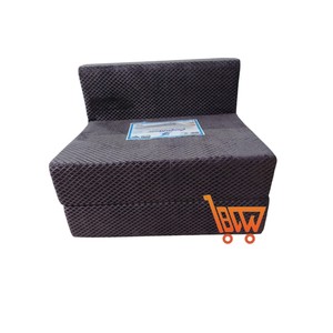Colchón Convertible HFM Estilo Sofá de 3x6 Pies, Cubrecolchón de Espuma Cómoda de 8 Pulgadas para Uso en el Hogar o Hotel - Product Image 1