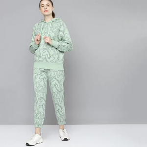 Survêtement de jogging pour femme de haute qualité, décontracté, 100 % coton, vente en gros - Product Image 1