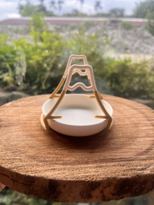 Novelty Reusable Stocked PP Plastic Coffee Drip <b>Bag</b> Rack Mountain Shape Hanging Ear Filter Stand Portable Coffee Holder for Pour - Product Image 1