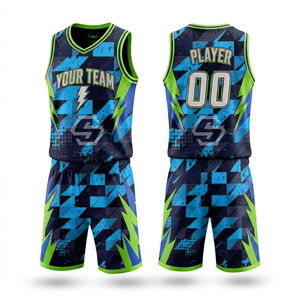 Ensemble d'uniformes de basketball personnalisés pour équipe, maillots respirants pour adultes, fournisseur en gros, uniformes d'entraînement et de compétition de basketball - Product Image 4