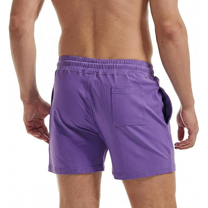 Shorts en toile délavée vintage pour hommes, coupe ample et décontractée, avec cordon de serrage et poches, style streetwear Y2K, esthétique grunge, 100% coton - Product Image 2