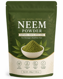 Poudre de feuilles de Neem OEM la plus vendue, 100 % pure et naturelle, poudre d'Azadirachta Indica pour soutenir le bien-être quotidien et la santé digestive - Product Image 1