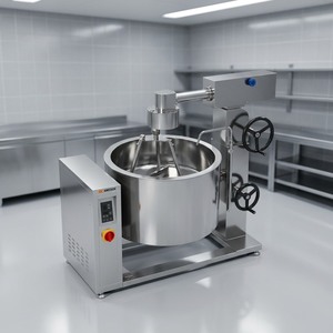 Chaudière à vapeur rotative à induction Amicook 380V/440V, modèle robuste et durable, pour cuisson à l'induction, service alimentaire, facile à utiliser - Product Image 1