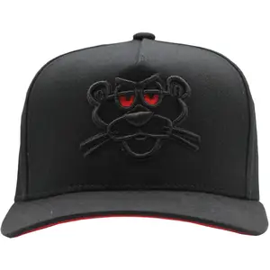 High Quality Culiacan The Panther Embroidered Black Cap 5 Panel Outdoor Sport Hat Patch Logo Cap Hat Suppliers