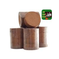 Briques de fibres de coco naturelles de 11 lb, substrat organique pour semis, culture hors-sol, écologique, agricole