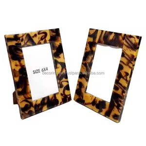 Marco de fotos de resina decorativo para el hogar de alta calidad Marco de fotos de mesa hecho a mano - Product Image 2