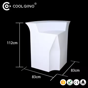 Table lumineuse LED illuminée Mobilier <span class=keywords><strong>de</strong></span> <span class=keywords><strong>bar</strong></span> Night Club <span class=keywords><strong>Bar</strong></span> Comptoir Led Light <span class=keywords><strong>Bar</strong></span> Comptoir <span class=keywords><strong>Chaise</strong></span> - Product Image 4