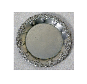 Handcrafted Hammered Design Aluminium Bottle Coaster Silver Colour High Quality & Selling Sale Bar Accessories - Product Image 3