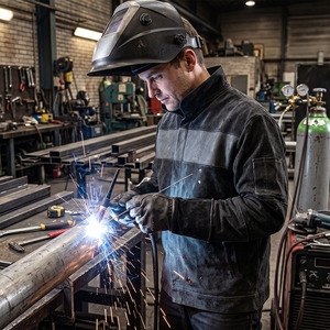 Chaqueta de Seguridad ANSI Clase 1 de Cuero Vacuno de Primera Calidad, Reflectante y de Alta Visibilidad para Trabajadores de la Construcción con Logotipo - Product Image 6