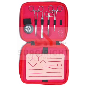 Manufacturer Made Stainless Steel Manual Reusable CE Approved Medical Surgical <b>Suture</b> Practice <b>Kit</b> by Blush Surgical - Product Image 3