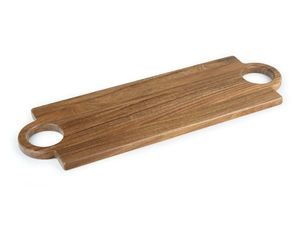 Tabla de cortar de madera duradera y segura para contacto con alimentos, para accesorios de cocina, exhibición en encimera, tabla de cortar antideslizante en venta - Product Image 4