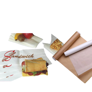 ม้วนกระดาษกันไขมันเป็นมิตรกับสิ่งแวดล้อมเยื่อกระดาษบริสุทธิ์เคลือบด้วย PE สำหรับบรรจุภัณฑ์อุตสาหกรรม - Product Image 1