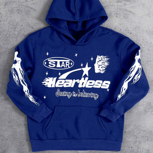 เสื้อฮู้ดดี้ผ้าฝ้ายหนานุ่มพิมพ์ลายโลโก้ด้านหน้าสำหรับผู้หญิง ผลิตจากโรงงาน OEM ในปากีสถาน - Product Image 5
