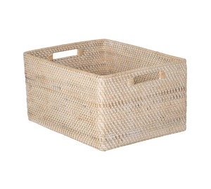 Rectangle Metal Wire <b>Storage</b> <b>Basket</b> With Handles Simple Style Multi-Purpose Organizer - Product Image 4