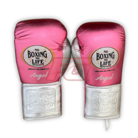Guantes de Boxeo Personalizados No Boxing No Life para Adultos, de Cuero, con Cierre de Gancho y Lazo, Antideslizantes, Ligeros y Transpirables