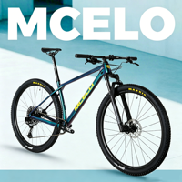 Vélo de montagne en fibre de carbone MCELO Custom OEM léger T800 12 vitesses, frein à disque hydraulique, suspension pneumatique RockShox Judy