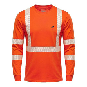 Chemise de travail à manches longues de haute qualité, en mélange de coton, tissu résistant, vêtements de travail pour entrepôt industriel - Product Image 1