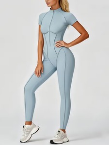 Leggings de Yoga sin Costuras de Cintura Alta para Mujer |   Pantalones de Compresión Transpirables de Spandex y Poliéster |   Pantalones Deportivos para Gimnasio - Product Image 2